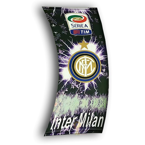 Calcio Maglie Calcio Bandiera de Inter Milán Nero