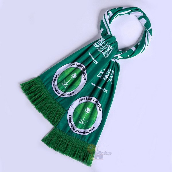 Calcio Maglie Sciarpa Calcio Arabia Saudita Knit Verde