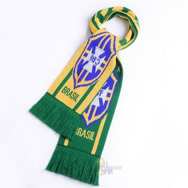 Calcio Maglie Sciarpa Calcio Brasile Knit Verde
