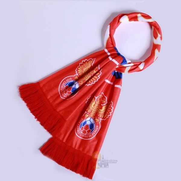 Calcio Maglie Sciarpa Calcio Russia Knit Rosso