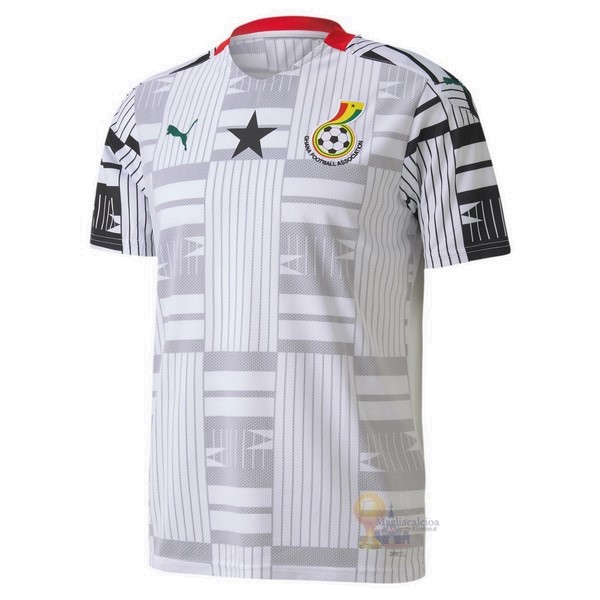 Calcio Maglie Home Maglia Ghana 2020 Bianco