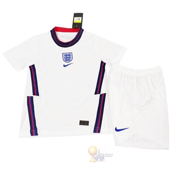Calcio Maglie Home Set Completo Bambino Inghilterra 2020 Bianco