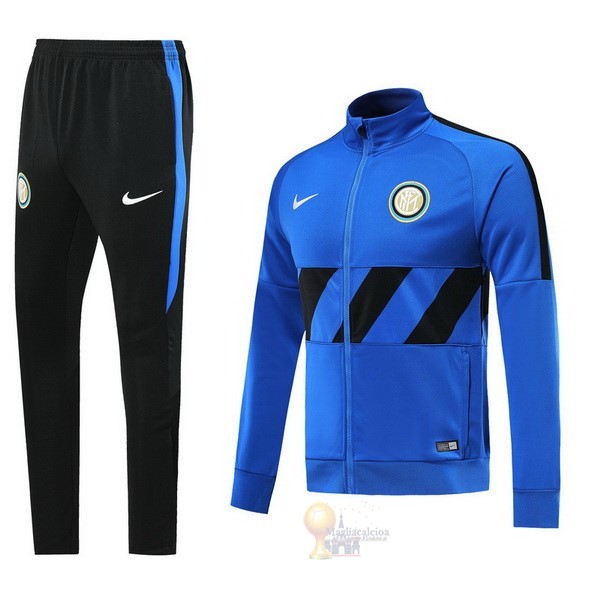 Calcio Maglie Tuta Presentazione Inter Milán 2019 2020 Blu Luce