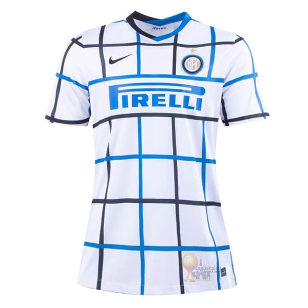 Calcio Maglie Away Maglia Donna Inter Milán 2020 2021 Bianco