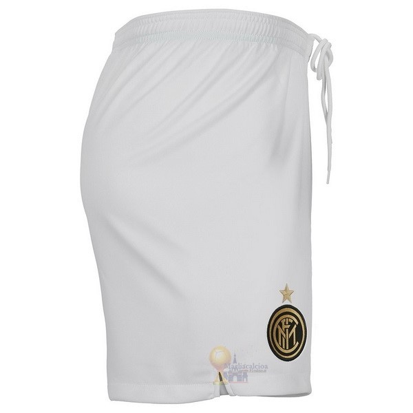 Calcio Maglie Away Pantaloni Inter Milán 2019 2020 Bianco
