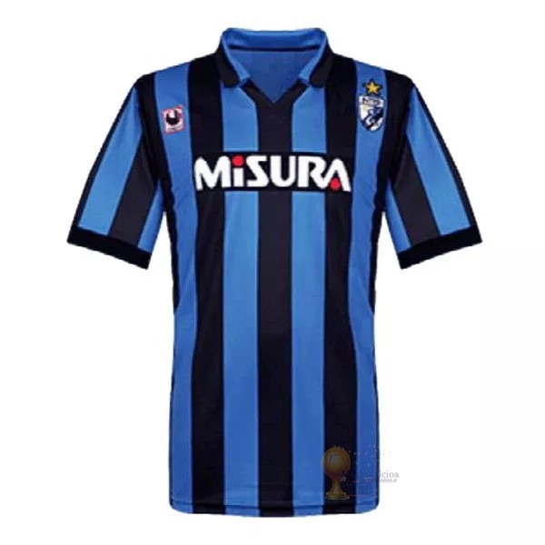 Calcio Maglie Casa Camiseta Inter Milán Retro 1988 1989 Blu