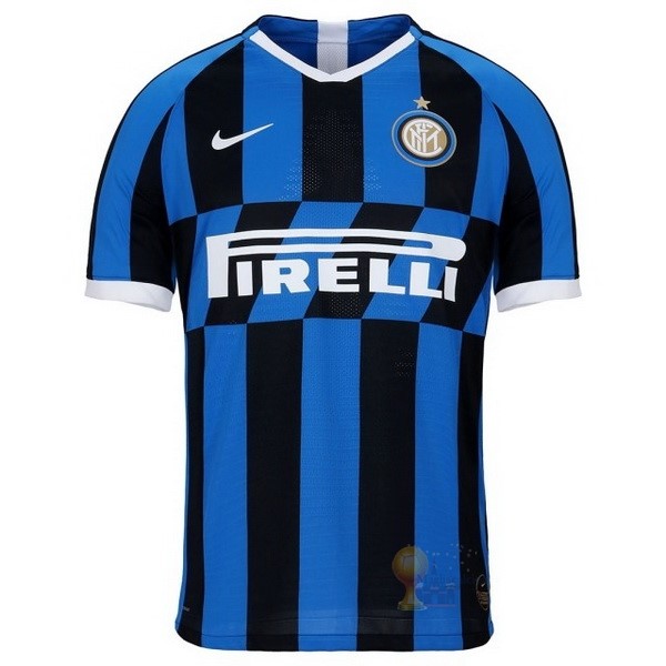 Calcio Maglie Home Maglia Inter Milán Stile rétro 2019 2020 Blu