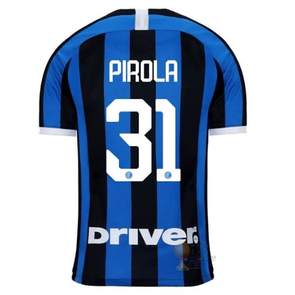 Calcio Maglie NO.31 Pirola Home Maglia Inter Milán 2019 2020 Blu