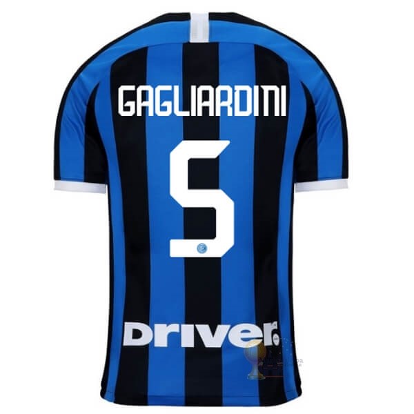 Calcio Maglie NO.5 Gagliardini Home Maglia Inter Milán 2019 2020 Blu