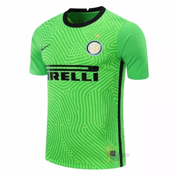 Calcio Maglie Portero Camiseta Inter Milán 2020 2021 Verde
