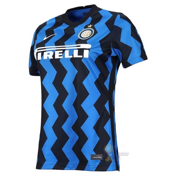 Calcio Maglie Home Maglia Donna Inter Milán 2020 2021 Blu