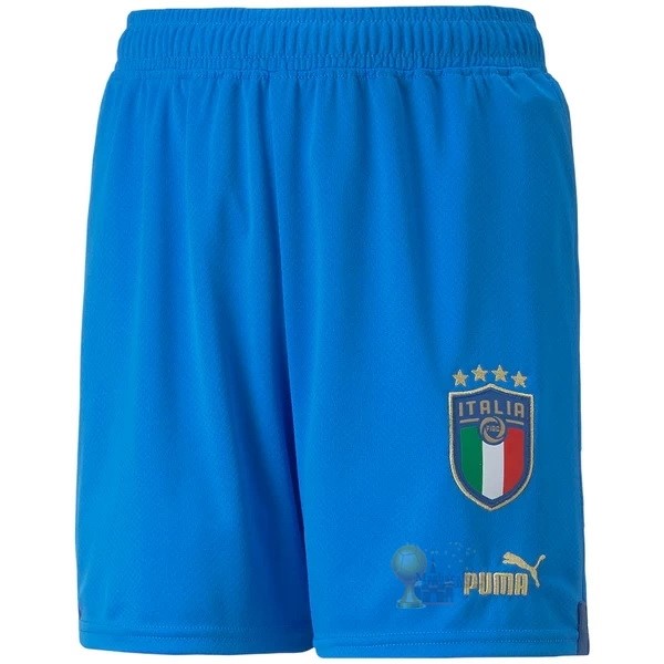 Calcio Maglie Home Pantaloni Italia 2022 Blu