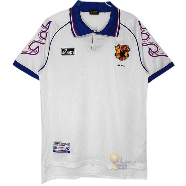 Calcio Maglie Away Maglia Giappone Stile rétro 1998 Bianco