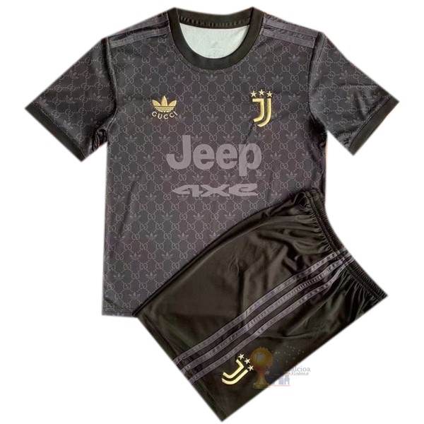 Calcio Maglie speciale Conjunto De Bambino Juventus 2022 2023 Nero