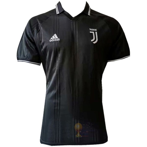 Calcio Maglie Polo Juventus 2019 2020 Nero1