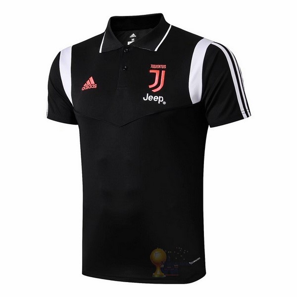 Calcio Maglie Polo Juventus 2019 2020 Nero Rosa