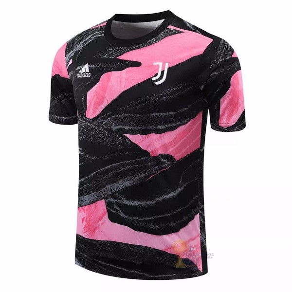 Calcio Maglie Entrenamiento Juventus 2020 2021 Rosa Nero