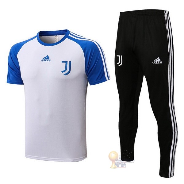 Calcio Maglie Formazione Set Completo Juventus 2021 2022 Bianco Blu Nero