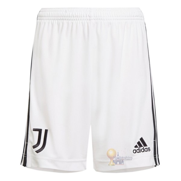 Calcio Maglie Home Pantaloni Juventus 2021 2022 Bianco
