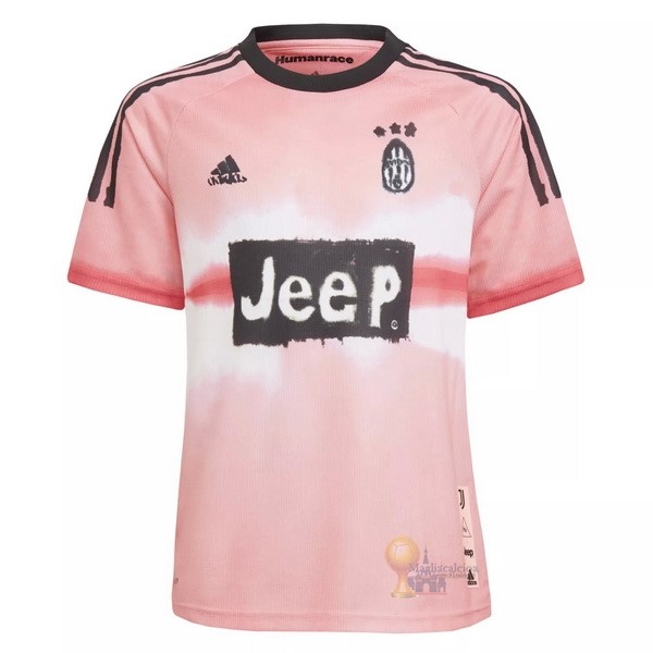 Calcio Maglie Human Race Camiseta Juventus 2020 2021 Rosa
