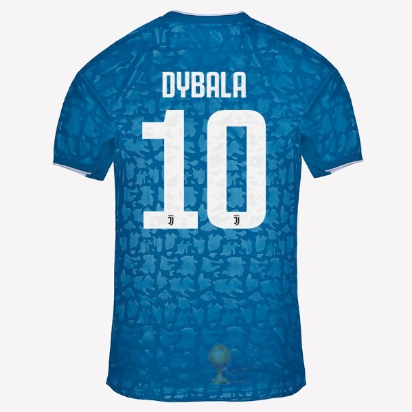 Calcio Maglie NO.10 Dybala Terza Maglia Juventus 2019 2020 Blu