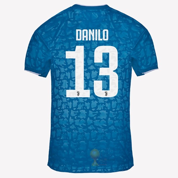 Calcio Maglie NO.13 Danilo Terza Maglia Juventus 2019 2020 Blu