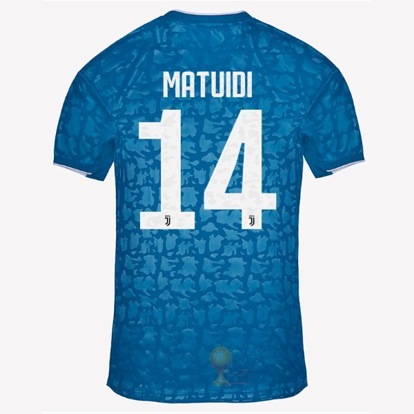 Calcio Maglie NO.14 Matuidi Terza Maglia Juventus 2019 2020 Blu