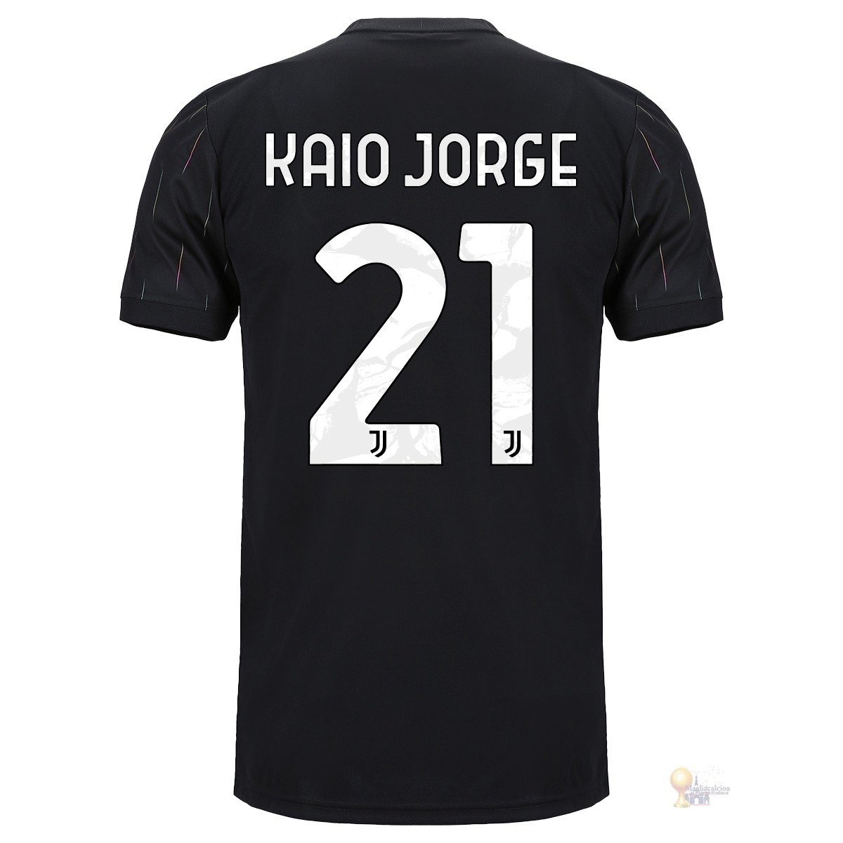 Calcio Maglie NO.21 Kaio Jorge Away Maglia Juventus 2021 2022 Nero