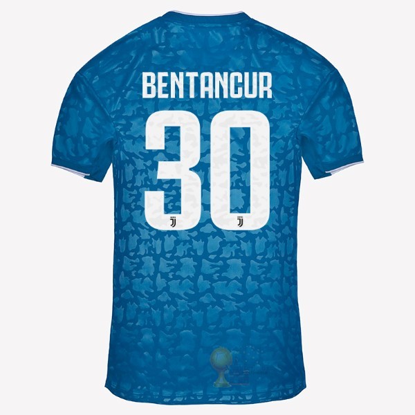 Calcio Maglie NO.30 Bentancur Terza Maglia Juventus 2019 2020 Blu