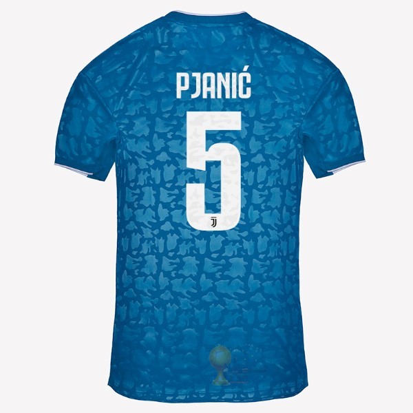 Calcio Maglie NO.5 Pjanic Terza Maglia Juventus 2019 2020 Blu