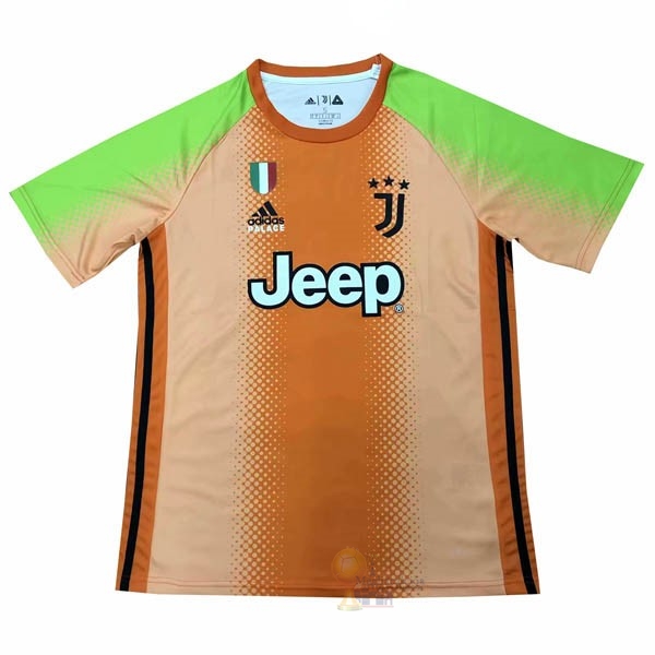 Calcio Maglie speciale Maglia Portiere Juventus 2019 2020 Arancione