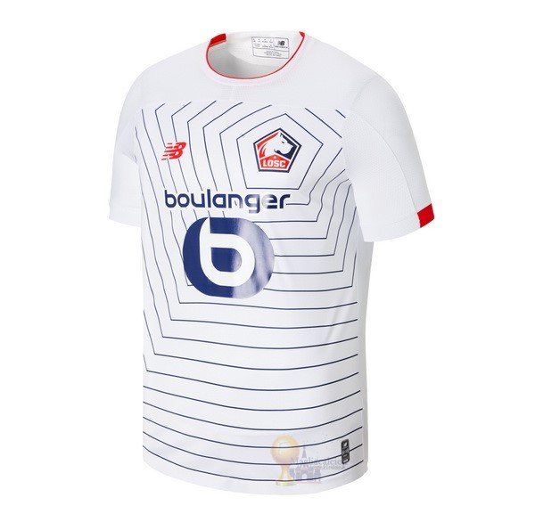 Calcio Maglie Terza Maglia Lille 2019 2020 Bianco
