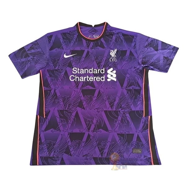 Calcio Maglie Especial Camiseta Liverpool 2020 2021 Purpureo