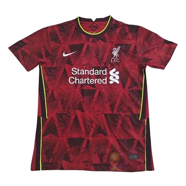 Calcio Maglie Especial Camiseta Liverpool 2020 2021 Rosso