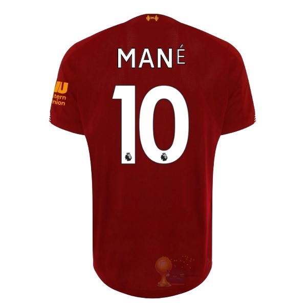 Calcio Maglie NO.10 Mane Home Maglia Liverpool 2019 2020 Rosso