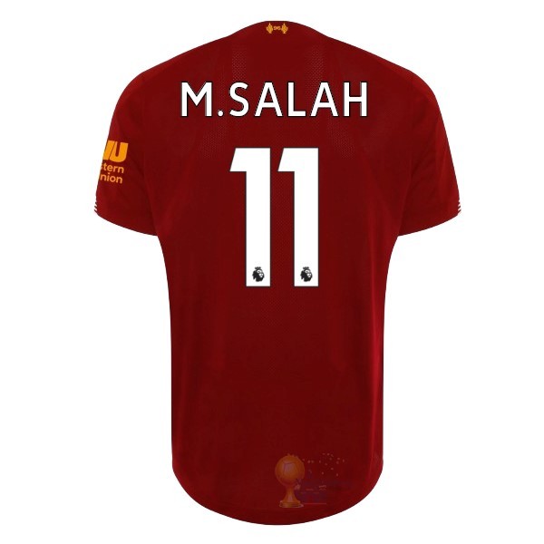 Calcio Maglie NO.11 M.Salah Home Maglia Liverpool 2019 2020 Rosso