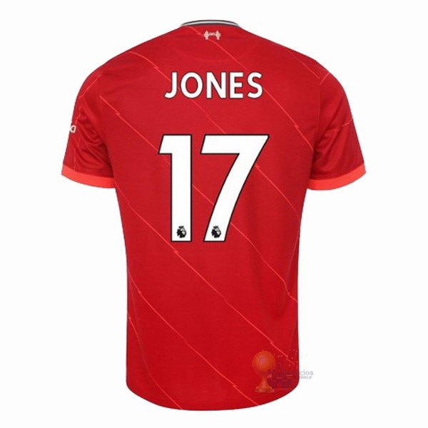 Calcio Maglie NO.17 Jones Home Maglia Liverpool 2021 2022 Rosso