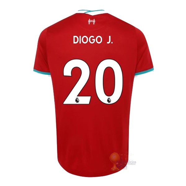 Calcio Maglie NO.20 Diogo Jota Home Maglia Liverpool 2020 2021 Rosso