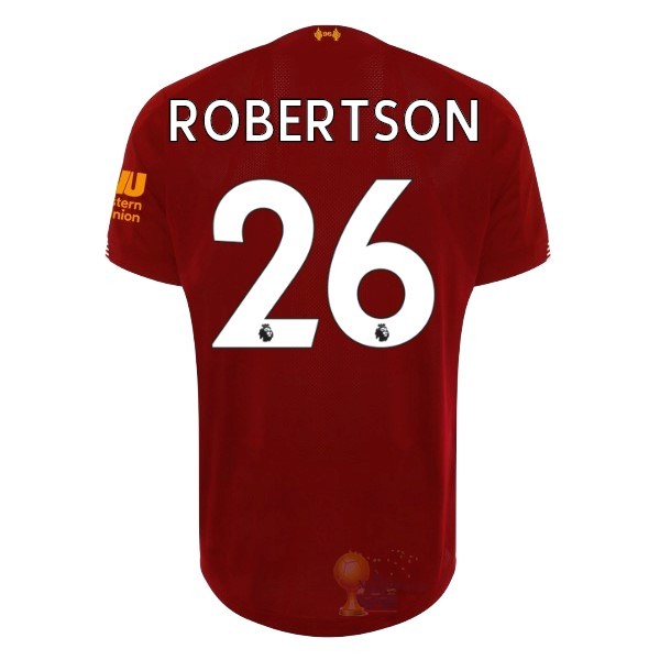 Calcio Maglie NO.26 Robertson Home Maglia Liverpool 2019 2020 Rosso