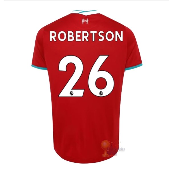 Calcio Maglie NO.26 Robertson Home Maglia Liverpool 2020 2021 Rosso