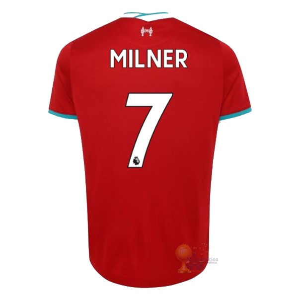 Calcio Maglie NO.7 Milner Home Maglia Liverpool 2020 2021 Rosso