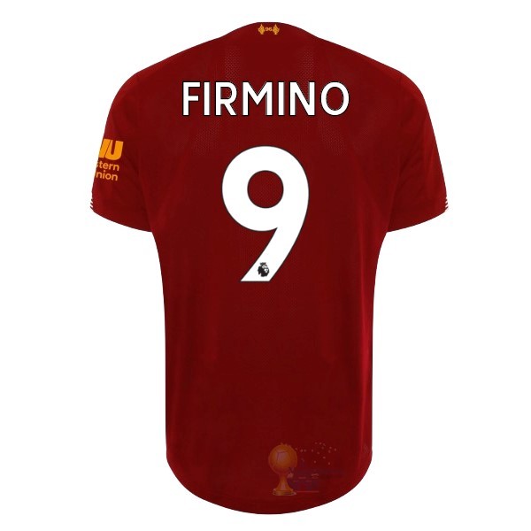 Calcio Maglie NO.9 Firmino Home Maglia Liverpool 2019 2020 Rosso