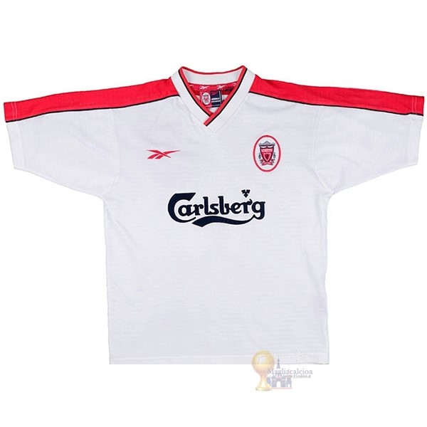 Calcio Maglie Segunda Camiseta Liverpool Retro 1998 Rosso