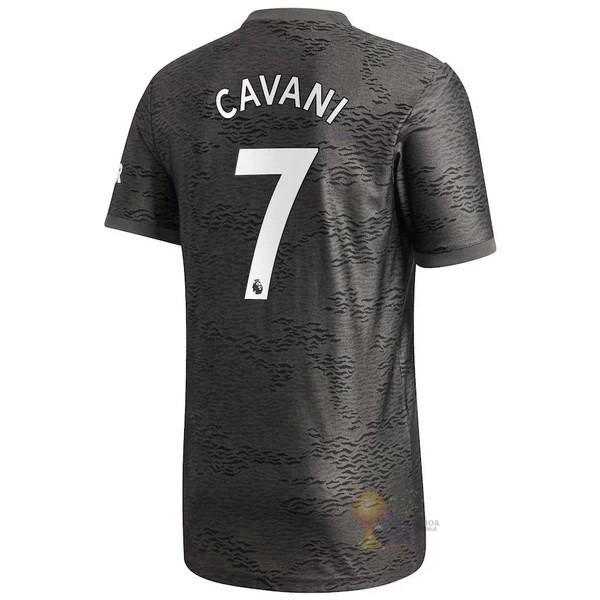 Calcio Maglie NO.7 Cavani Away Maglia Manchester United 2020 2021 Nero
