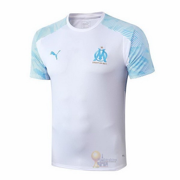 Calcio Maglie Formazione Marseille 2019 2020 Blu Bianco