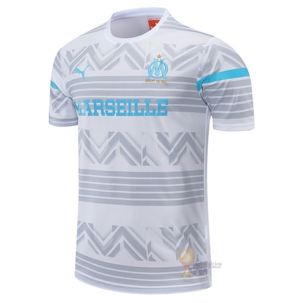 Calcio Maglie Formazione Marseille 2022 2023 Bianco I Blu