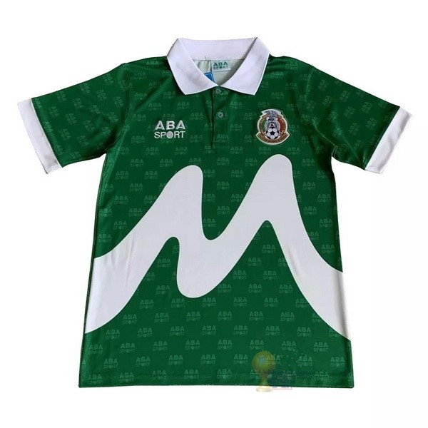 Calcio Maglie Casa Camiseta Messico Retro 1995 Verde