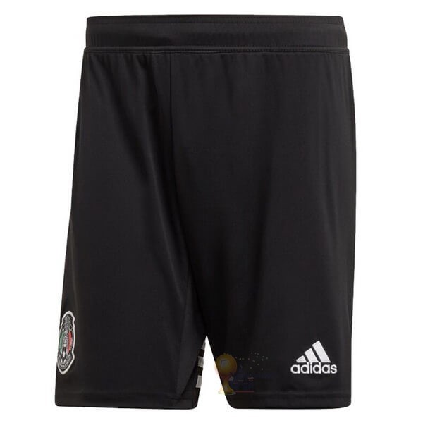 Calcio Maglie Home Pantaloni Messico 2019 Nero