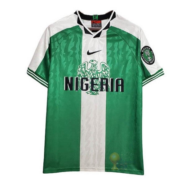 Calcio Maglie Casa Camiseta Nigeria Retro 1996 Verde