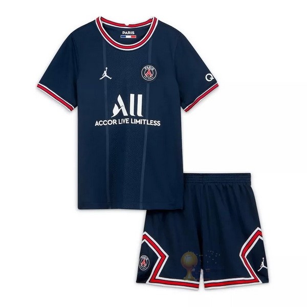 Calcio Maglie Home Conjunto De Bambino Paris Saint Germain 2021 2022 Blu
